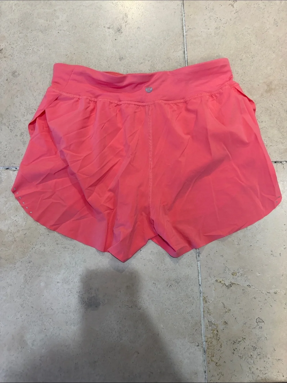 lululemon athletica Coral Pink Layered Athletic Skort